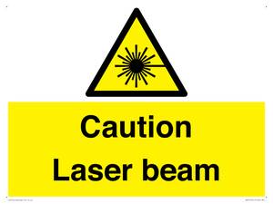 Caution Laser beam